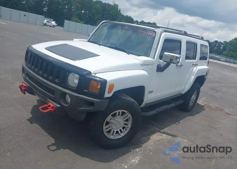 2007 Hummer H3 Suv z USA, uszkodzony, nr VIN 5GTDN13E978225795